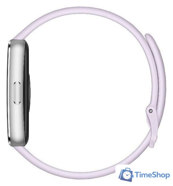 Фитнес-браслет Huawei Band 11 (серебристый алюминиевый корпус, с сиреневым силиконовым ремешком, международная версия) - Изображение №5 — Интернет-магазин Time-Shop