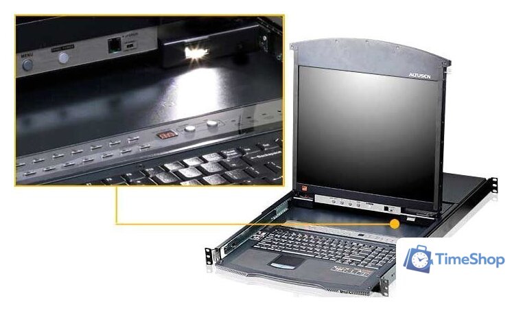 KVM переключатель Altusen KL1516AM-AXA-RG - Изображение №3 — Интернет-магазин Time-Shop