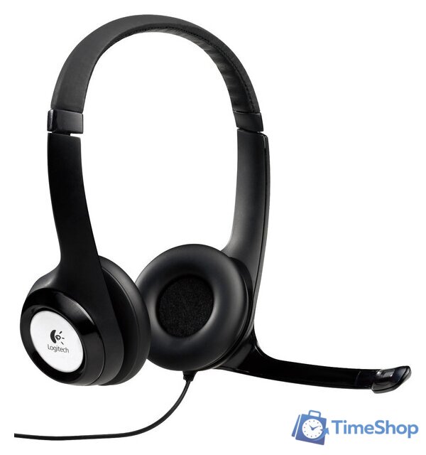 Офисная гарнитура Logitech H390 (черный) - Изображение №1 — Интернет-магазин Time-Shop