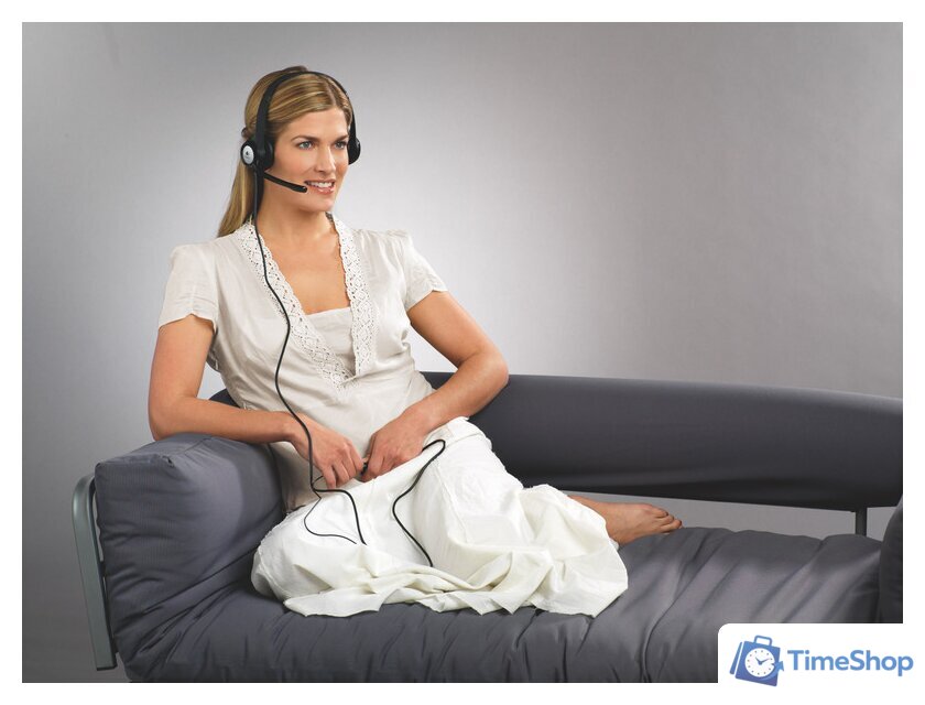 Офисная гарнитура Logitech H390 (черный) - Изображение №6 — Интернет-магазин Time-Shop