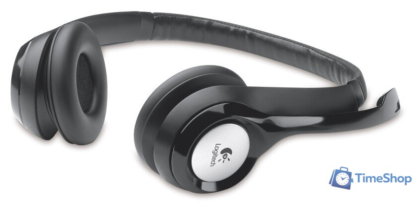 Офисная гарнитура Logitech H390 (черный) - Изображение №2 — Интернет-магазин Time-Shop