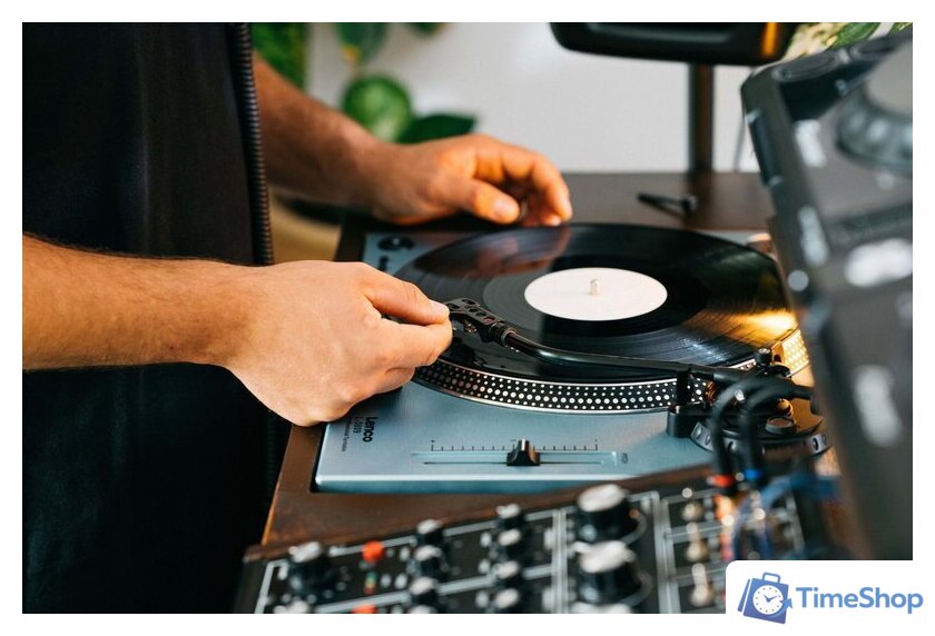 Виниловый проигрыватель Lenco L-3809 (металлик) - Изображение №3 — Интернет-магазин Time-Shop