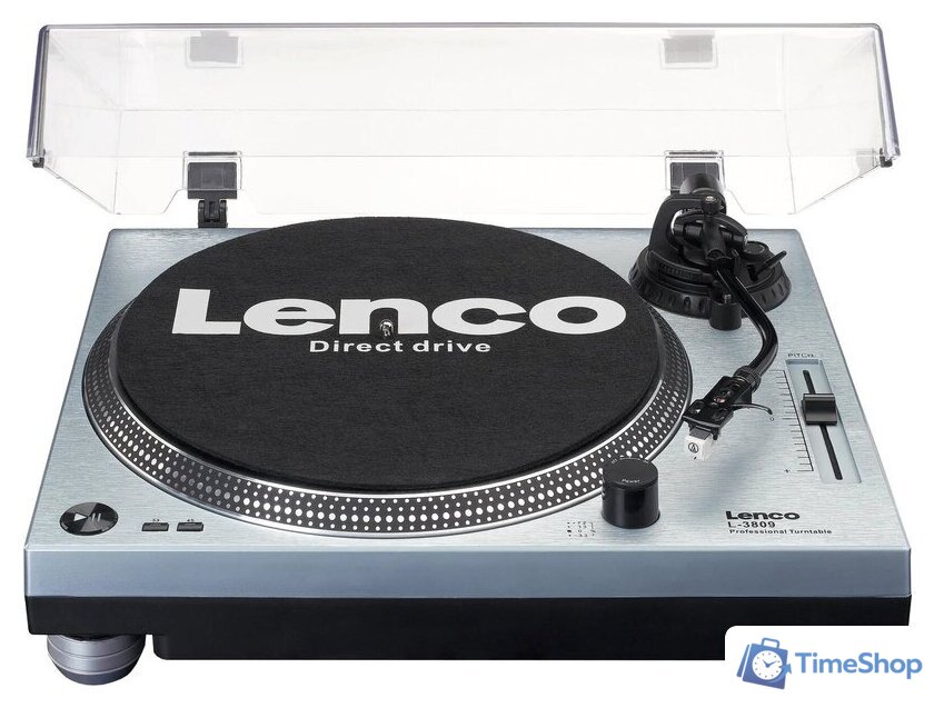 Виниловый проигрыватель Lenco L-3809 (металлик) - Изображение №1 — Интернет-магазин Time-Shop