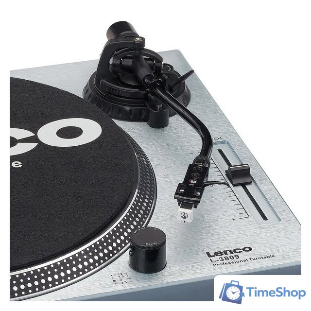 Виниловый проигрыватель Lenco L-3809 (металлик) - Изображение №6 — Интернет-магазин Time-Shop