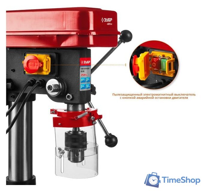 Сверлильный станок Зубр ЗСС-450 - Изображение №5 — Интернет-магазин Time-Shop