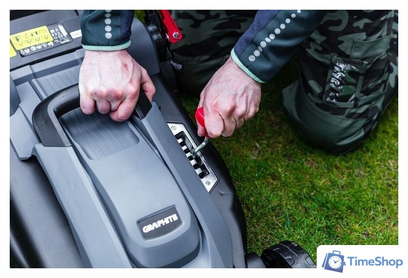 Газонокосилка GRAPHITE 59G474 - Изображение №18 — Интернет-магазин Time-Shop