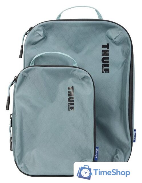 Набор органайзеров для чемодана Thule Compression Cube Set S+M 3205112 (pond gray) - Изображение №1 — Интернет-магазин Time-Shop
