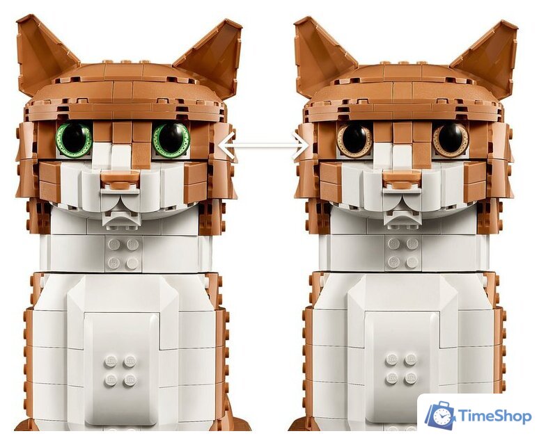 Конструктор LEGO Ideas 21376 Рыжий кот - Изображение №5 — Интернет-магазин Time-Shop