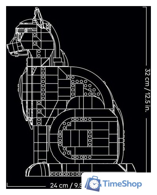 Конструктор LEGO Ideas 21376 Рыжий кот - Изображение №7 — Интернет-магазин Time-Shop