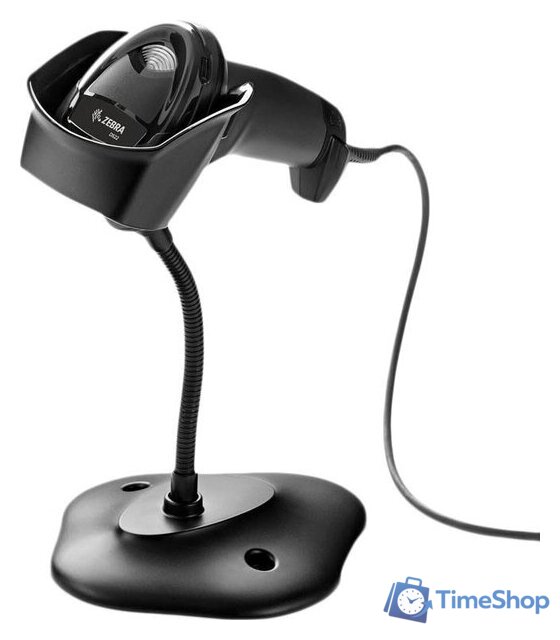Сканер штрих-кодов Zebra DS2208 (черный) - Изображение №1 — Интернет-магазин Time-Shop