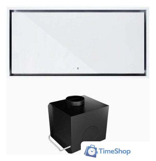 Кухонная вытяжка Globalo Novelti 100.1 White + Turbina TW 3.1 - Изображение №2 — Интернет-магазин Time-Shop
