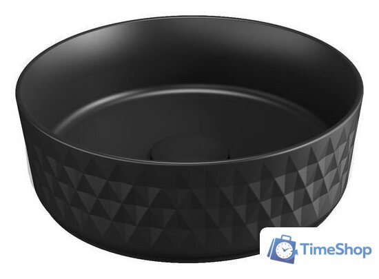 Умывальник Allen Brau Fantasy Romb 36 4.11033.31 черный матовый - Изображение №1 — Интернет-магазин Time-Shop