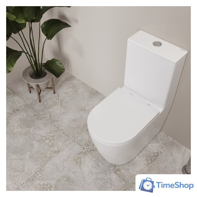 Унитаз напольный Lauter Vortex 2110022VF + гигиенический душ Sano 21LT1294GL - Изображение №13 — Интернет-магазин Time-Shop