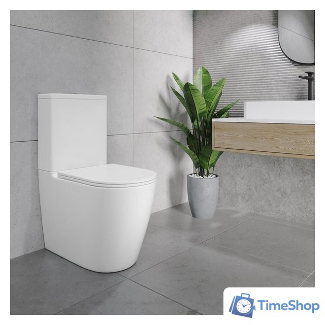 Унитаз напольный Lauter Vortex 2110022VF + гигиенический душ Sano 21LT1294GL - Изображение №23 — Интернет-магазин Time-Shop