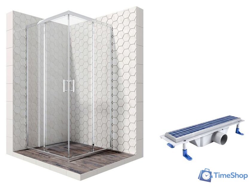 Душевой уголок Ambassador Set 14011103-ST1 - Изображение №1 — Интернет-магазин Time-Shop