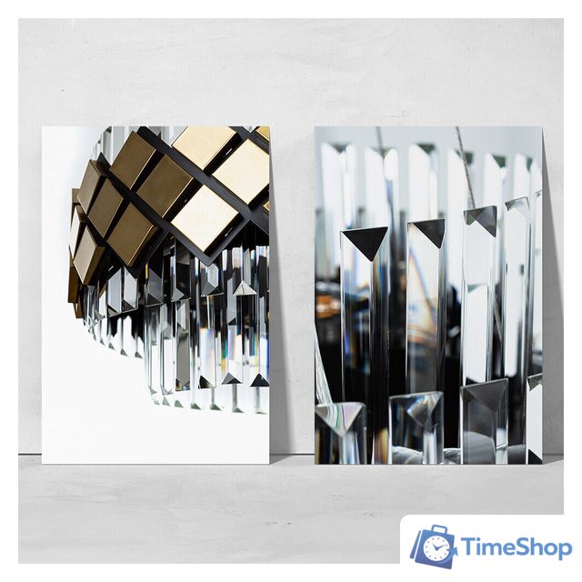 Подвесная люстра Arte Lamp Amelia A1039SP-10BK - Изображение №4 — Интернет-магазин Time-Shop