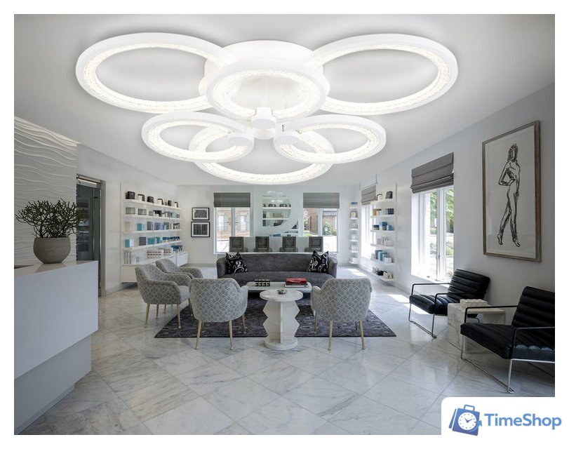 Припотолочная люстра Ambrella light Acrylica FA4085 - Изображение №5 — Интернет-магазин Time-Shop