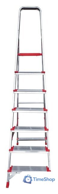Лестница-стремянка Новая высота NV 511 алюминиевая индустриальная 7 ступеней (5110107) - Изображение №2 — Интернет-магазин Time-Shop