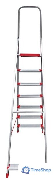 Лестница-стремянка Новая высота NV 511 алюминиевая индустриальная 7 ступеней (5110107) - Изображение №4 — Интернет-магазин Time-Shop