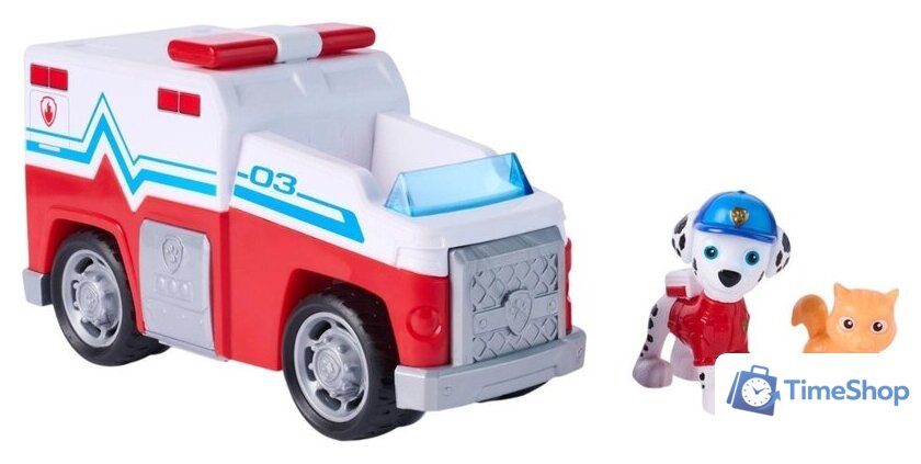 Игровой набор PAW Patrol Поисковый отряд машинка с фигуркой Маршалл 70809 - Изображение №1 — Интернет-магазин Time-Shop