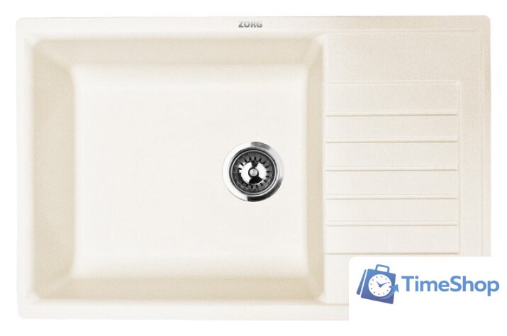 Кухонная мойка ZorG Dello 78 (слоновая кость) - Изображение №1 — Интернет-магазин Time-Shop