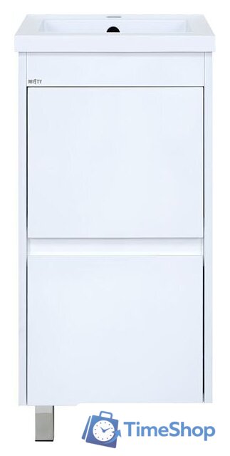  Misty Алиса - 40 Тумба 1 ящ. напольная, белая эмаль - Э-Али01040-0112Я - Изображение №1 — Интернет-магазин Time-Shop