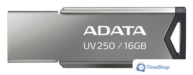 USB Flash ADATA UV250 16GB (серебристый) - Изображение №1 — Интернет-магазин Time-Shop