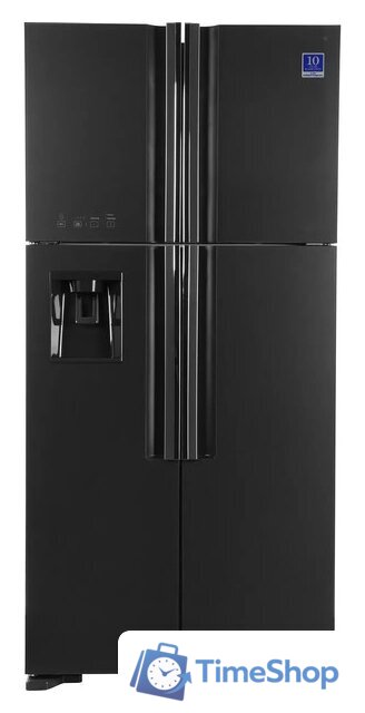 Четырёхдверный холодильник Hitachi R-W660PUC7GGR - Изображение №1 — Интернет-магазин Time-Shop