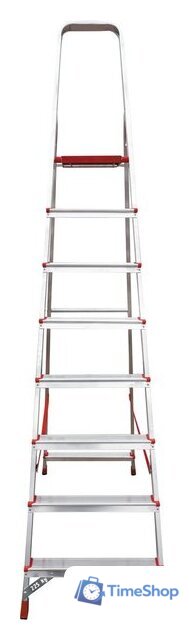 Лестница-стремянка Новая высота NV 311 алюминиевая профессиональная 8 ступеней - Изображение №4 — Интернет-магазин Time-Shop