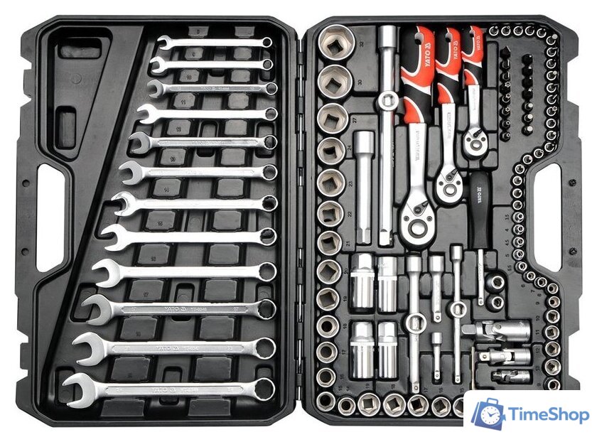 Универсальный набор инструментов Yato YT-38831 (111 предметов) - Изображение №2 — Интернет-магазин Time-Shop