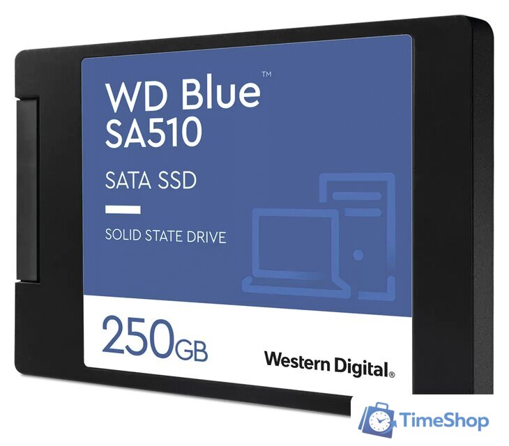 SSD WD Blue SA510 250GB WDS250G3B0A - Изображение №2 — Интернет-магазин Time-Shop