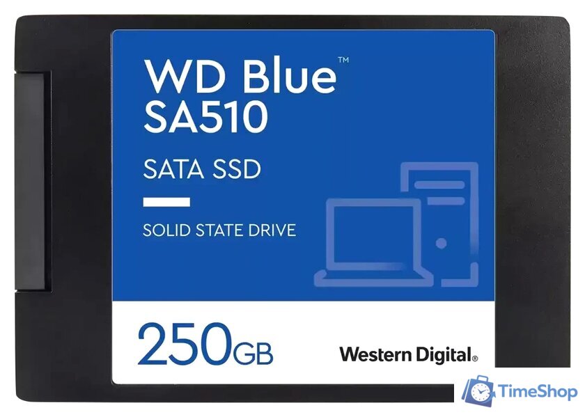 SSD WD Blue SA510 250GB WDS250G3B0A - Изображение №1 — Интернет-магазин Time-Shop