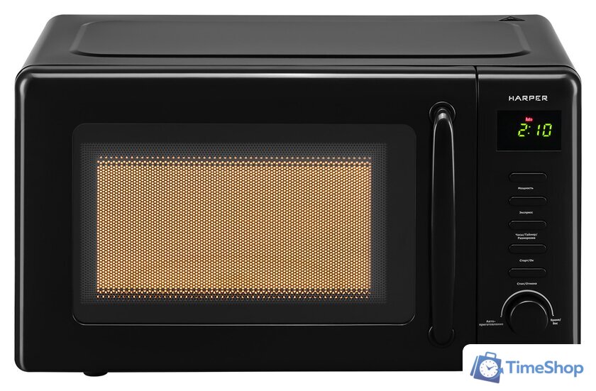 Микроволновая печь Harper HMW-20ST02 (черный) - Изображение №1 — Интернет-магазин Time-Shop