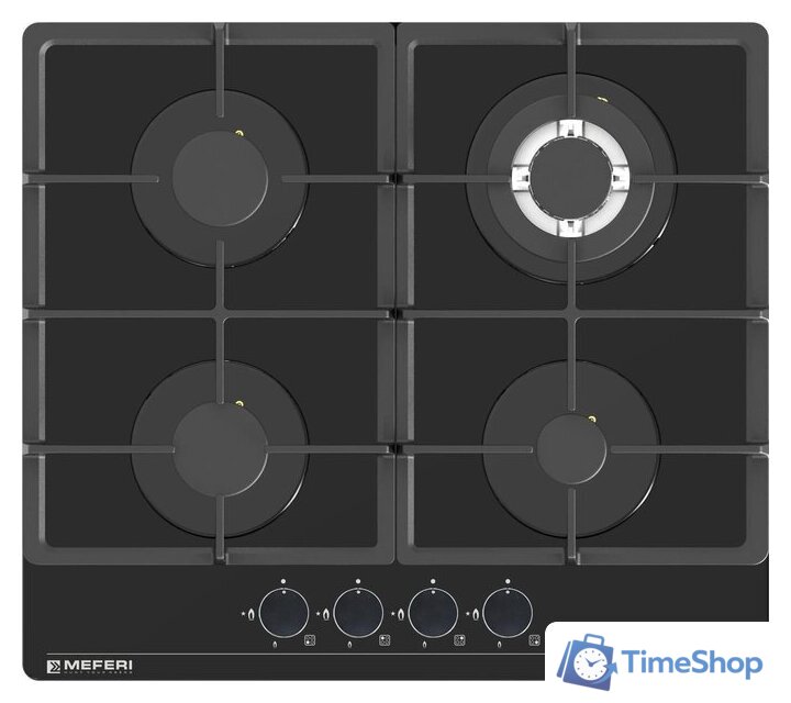 Варочная панель Meferi MGH604BK Glass Power - Изображение №4 — Интернет-магазин Time-Shop