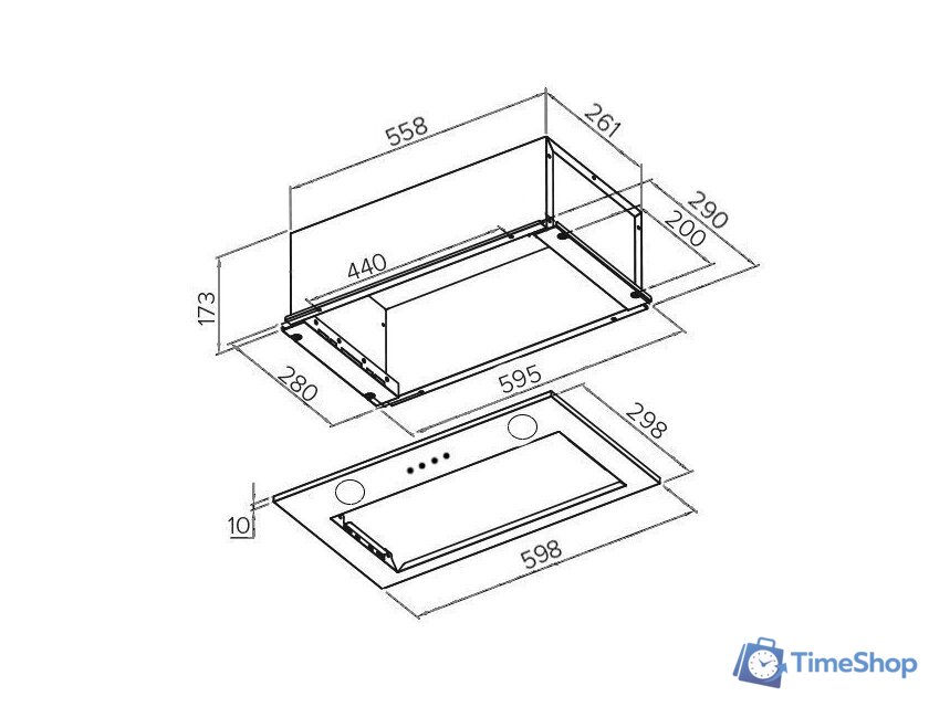 Кухонная вытяжка Germes York (нержавеющая сталь) - Изображение №10 — Интернет-магазин Time-Shop