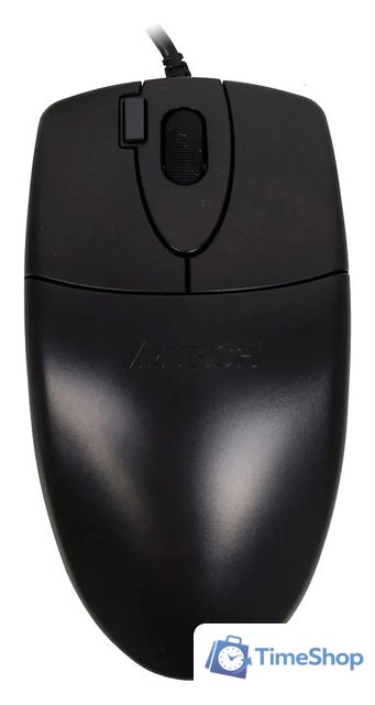 Мышь A4Tech OP-620DS (черный) - Изображение №1 — Интернет-магазин Time-Shop