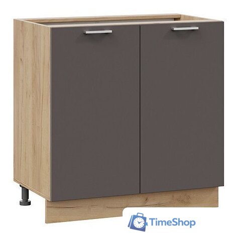 Шкаф напольный Трия Габриэлла 1Н8 (дуб крафт золотой/муссон) - Изображение №1 — Интернет-магазин Time-Shop