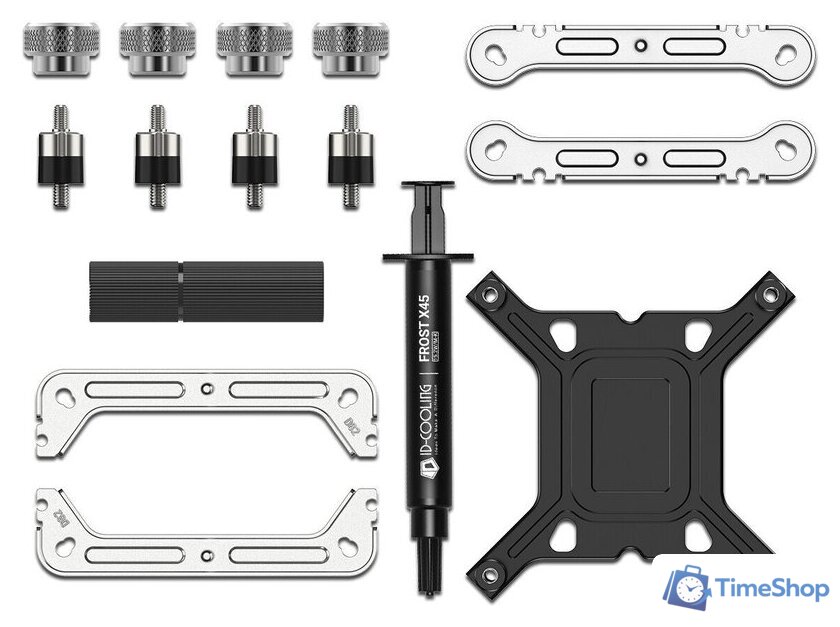 Система жидкостного охлаждения для процессора ID-Cooling FX240 LCD White - Изображение №13 — Интернет-магазин Time-Shop