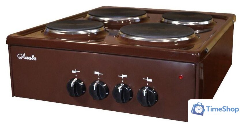 Настольная плита Лысьва ПЭН 40 М (коричневый) - Изображение №1 — Интернет-магазин Time-Shop