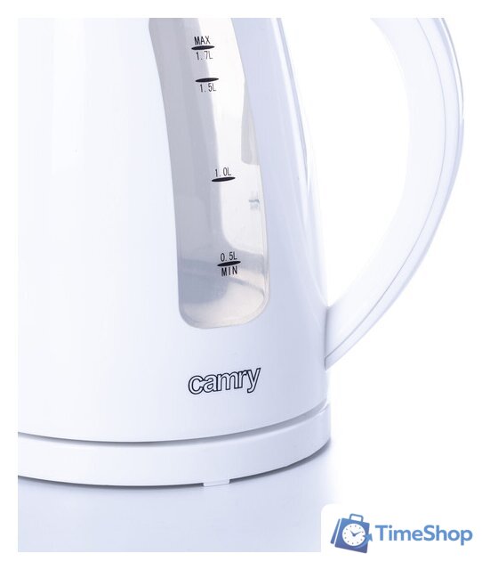 Электрический чайник CAMRY CR 1255W - Изображение №3 — Интернет-магазин Time-Shop
