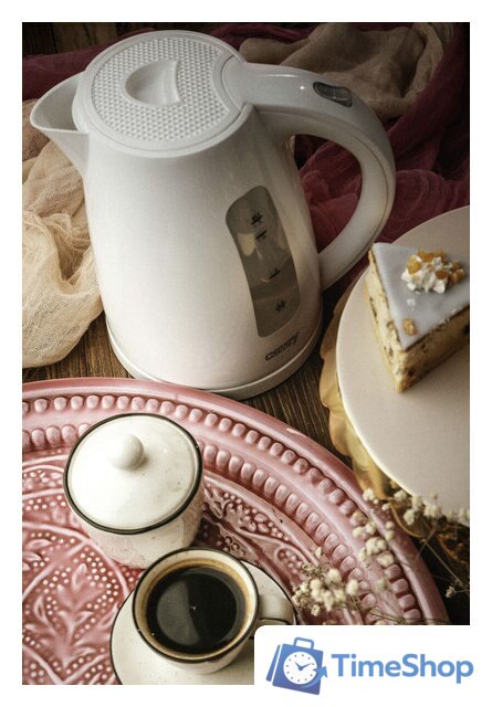 Электрический чайник CAMRY CR 1255W - Изображение №5 — Интернет-магазин Time-Shop