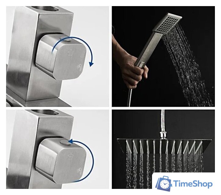 Душевая система  FRAP F24803 - Изображение №4 — Интернет-магазин Time-Shop