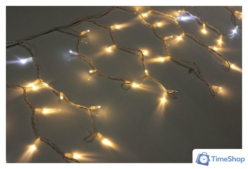 Гирлянда бахрома ULED ULED-LG-90-220V-(W-F-W/B) - Изображение №3 — Интернет-магазин Time-Shop