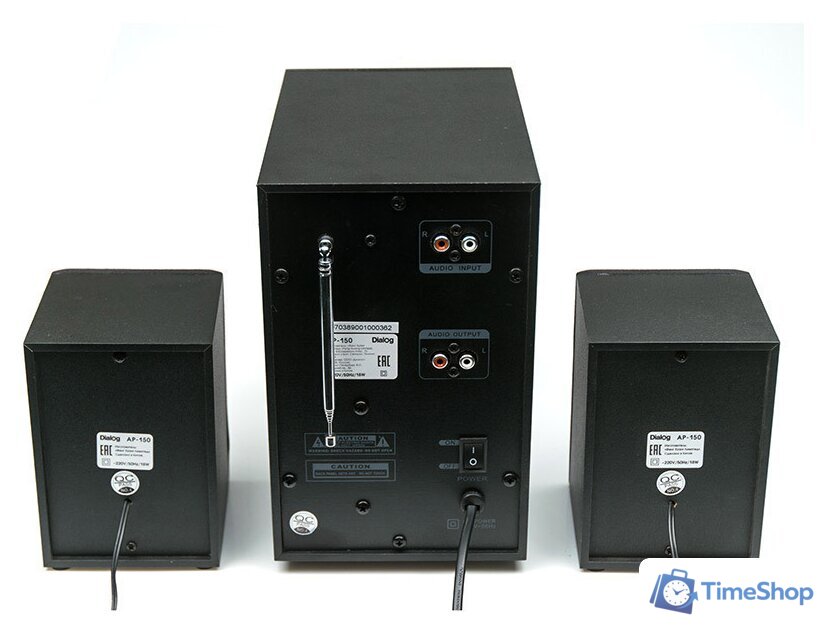 Акустика Dialog AP-150 (черный) - Изображение №6 — Интернет-магазин Time-Shop