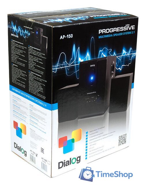 Акустика Dialog AP-150 (черный) - Изображение №2 — Интернет-магазин Time-Shop