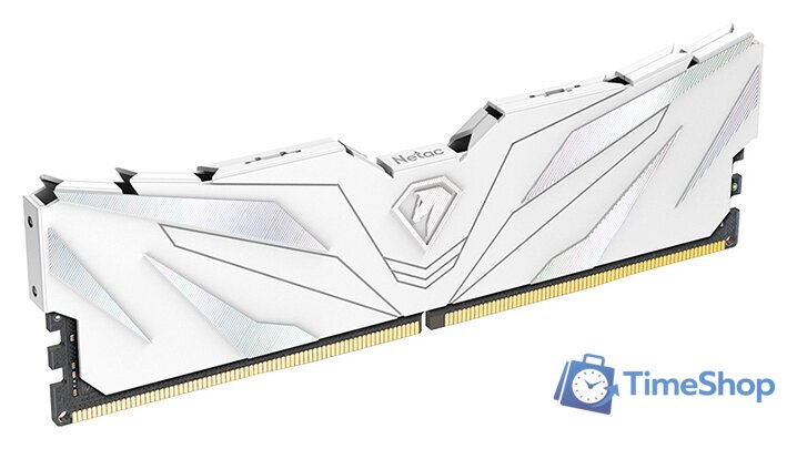 Оперативная память Netac Shadow II White 2x8ГБ DDR4 3200 МГц NTSWD4P32DP-16W - Изображение №4 — Интернет-магазин Time-Shop