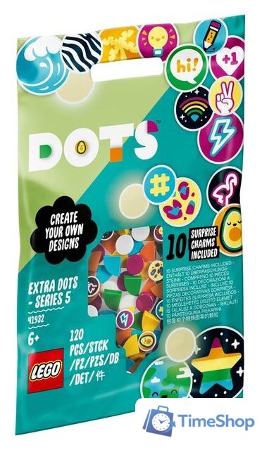 Конструктор LEGO Dots 41932 Тайлы Dots — серия 5 - Изображение №1 — Интернет-магазин Time-Shop