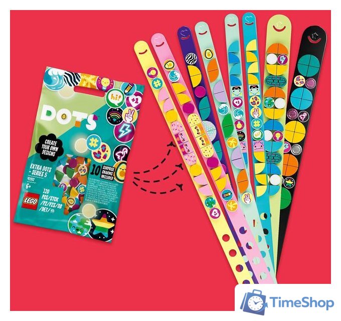Конструктор LEGO Dots 41932 Тайлы Dots — серия 5 - Изображение №13 — Интернет-магазин Time-Shop