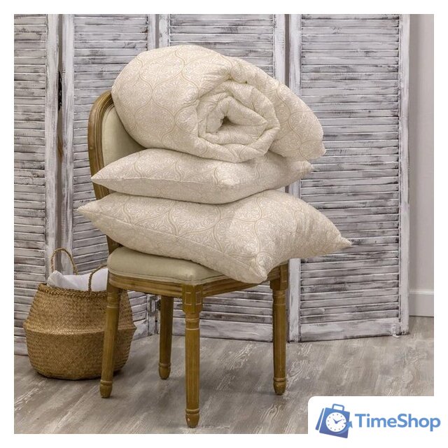 Одеяло Волшебная ночь Стеганое 172x205 733139 (льняное кружево) - Изображение №3 — Интернет-магазин Time-Shop