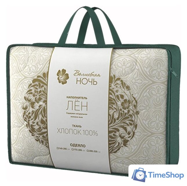 Одеяло Волшебная ночь Стеганое 172x205 733139 (льняное кружево) - Изображение №2 — Интернет-магазин Time-Shop